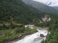 River near Phakding